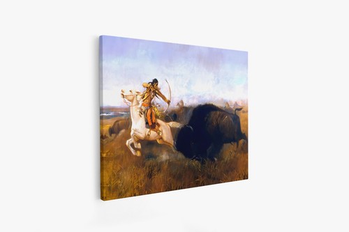 Charles russell buffalo hunt - charles,