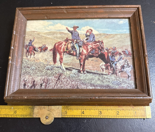 Vintage framed print the - print,